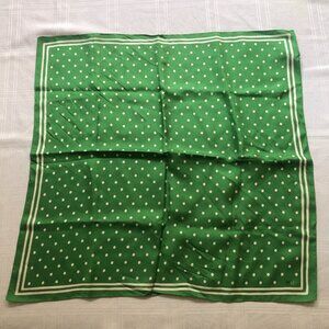 Marc Jacobs green silk bandana